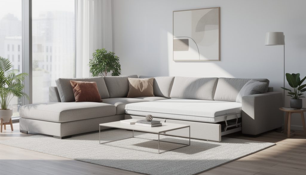 découvrez comment choisir un canapé convertible d'angle qui allie confort optimal et gain de place, idéal pour aménager votre salon avec style et praticité.