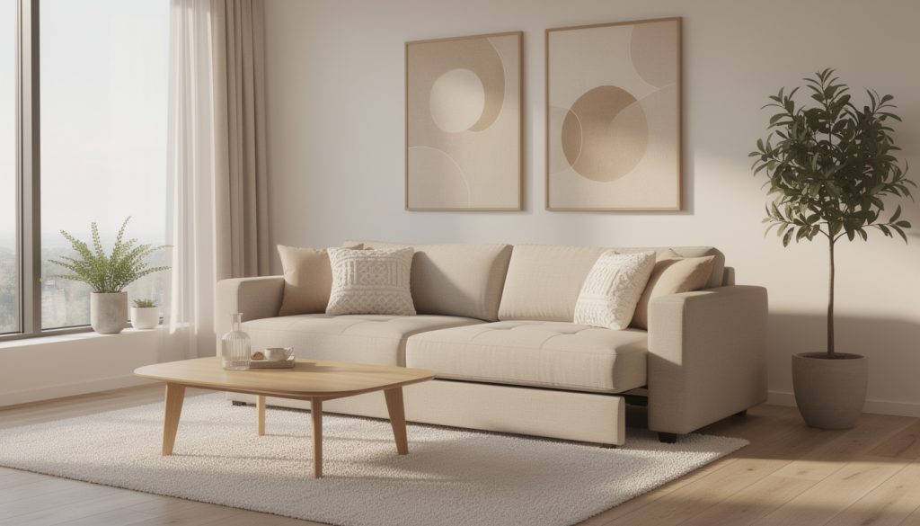 découvrez nos conseils pour choisir un canapé convertible beige qui s'intègre parfaitement à votre intérieur, alliant confort, style et fonctionnalité.