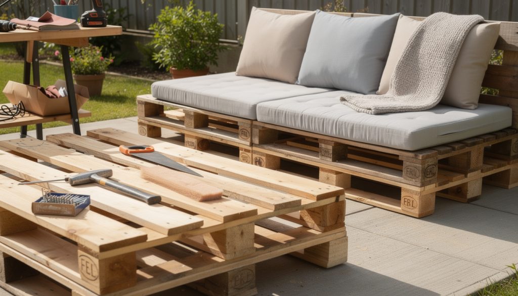 découvrez comment fabriquer un canapé palette confortable et économique grâce à notre guide étape par étape. transformez des palettes en un meuble unique et abordable pour votre intérieur ou votre terrasse.