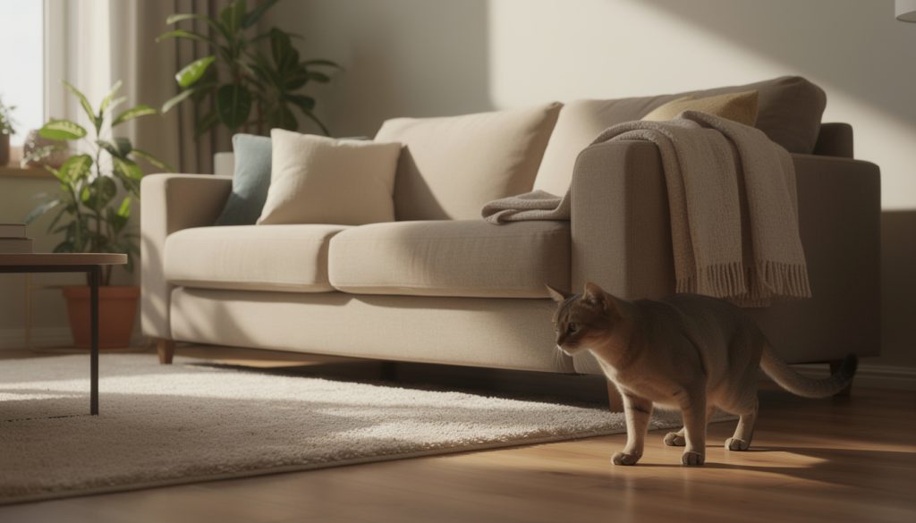 découvrez pourquoi votre chat hésite avant de sauter sur le canapé et les comportements à surveiller pour assurer son bien-être.