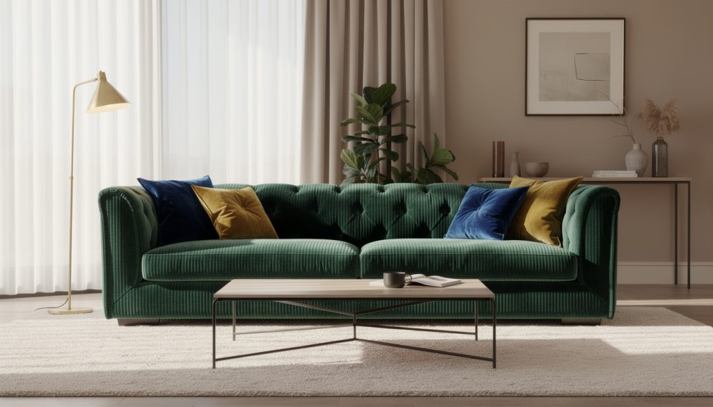 découvrez nos conseils pour choisir un canapé velours côtelé alliant élégance et confort, parfait pour sublimer votre intérieur avec style.