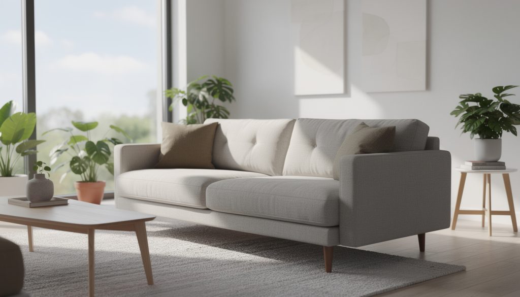 découvrez le canapé clic-clac au design scandinave signé maisons du monde, alliant style et confort à moins de 340 euros. parfait pour aménager votre salon avec élégance et praticité.