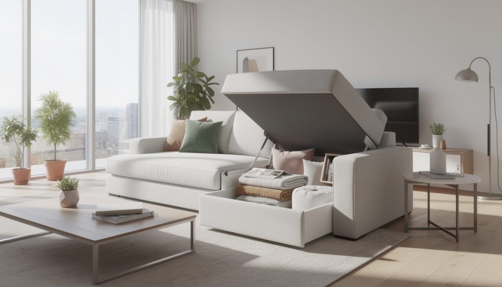 découvrez les canapés avec rangement parfaits pour optimiser votre salon. trouvez la solution idéale chez but pour allier confort et praticité.