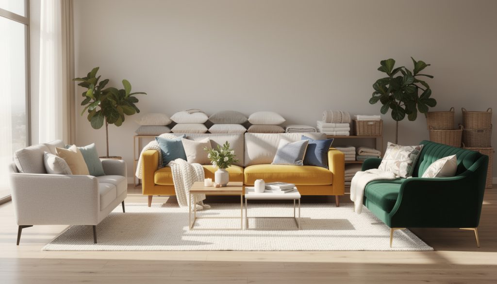 profitez du déstockage massif de maisons du monde ce dimanche 12 avril et découvrez les 5 canapés les plus abordables à prix cassés pour aménager votre salon avec style et économie.