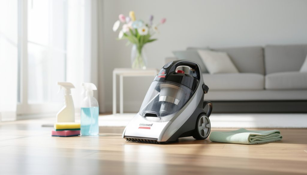 nettoyage de printemps : bénéficiez de près de 100 € de réduction sur le nettoyeur détacheur bissell et retrouvez une maison impeccable facilement.