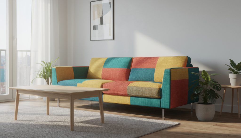 découvrez le nouveau sofa 3 places ikea à 649 euros qui révolutionne votre salon avec des couleurs audacieuses, adieu le canapé gris droit classique!